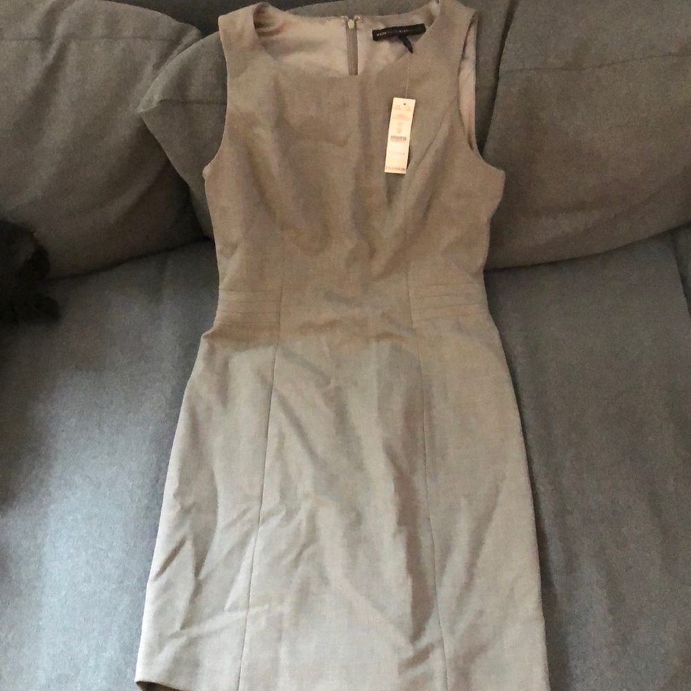 Never been worn tags on White House black market grey dress